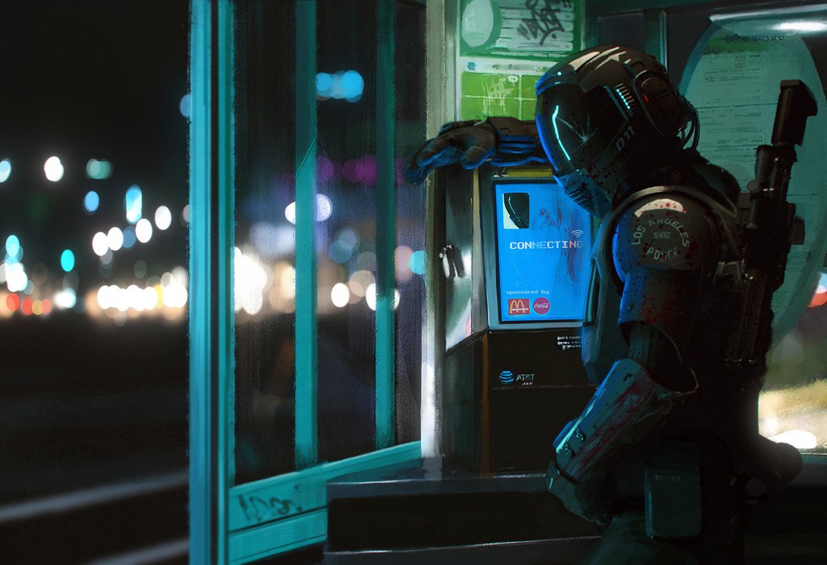 Download Futuristic Armor Sci Fi Warrior Art