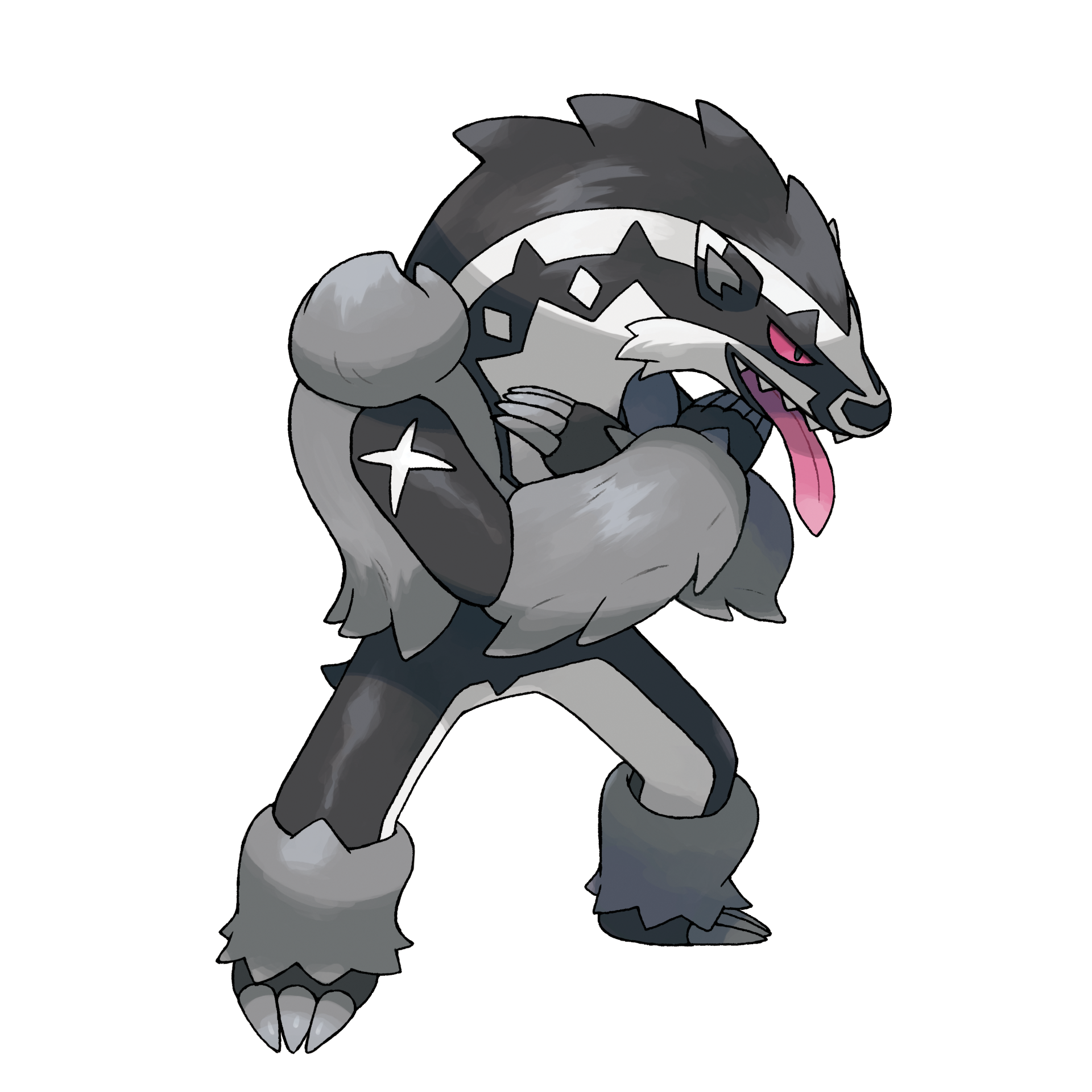 Download Pokémon Shield Pokémon Sword Pokemon Obstagoon (Pokémon) Video Game Pokémon: Sword And Shield Art