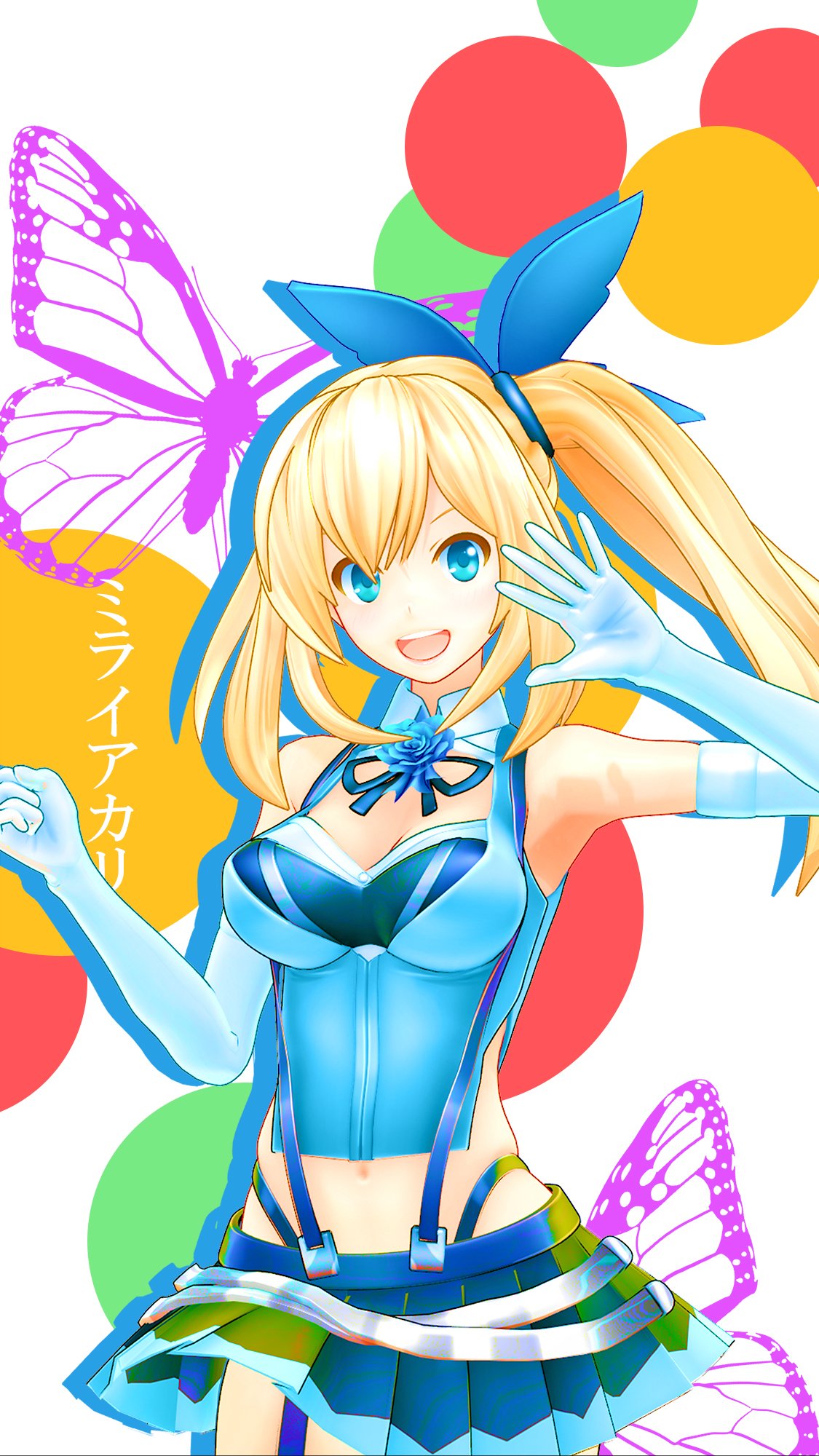 Download Mirai Akari Anime Virtual Youtuber Art