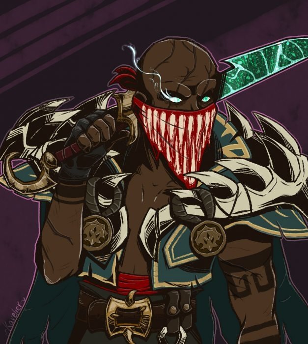 Download Pyke (League Of Legends) Video Game League Of Legends Art