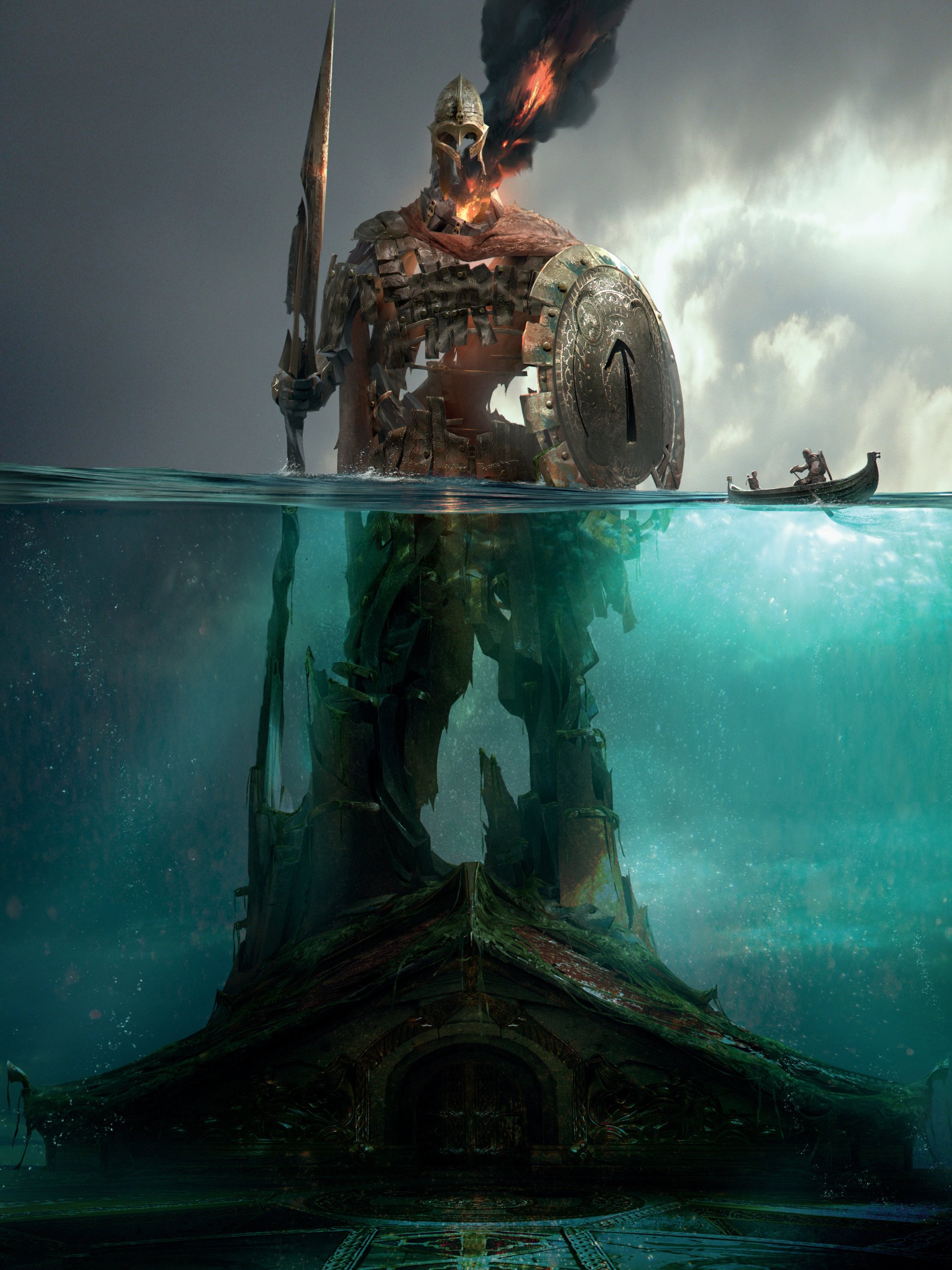 Download Kratos (God Of War) Video Game God Of War (2018) Art