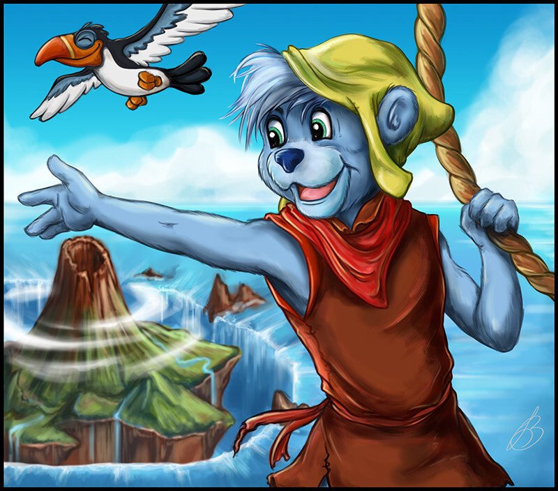 Download Gusto (Gummi Bears) TV Show Disney's Adventures Of The Gummi Bears Art