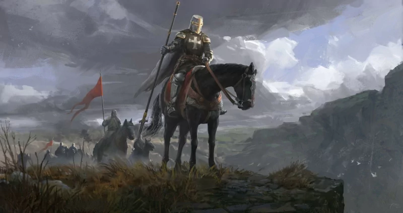 medieval fantasy knight Image