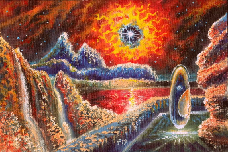 Sci Fi landscape Image