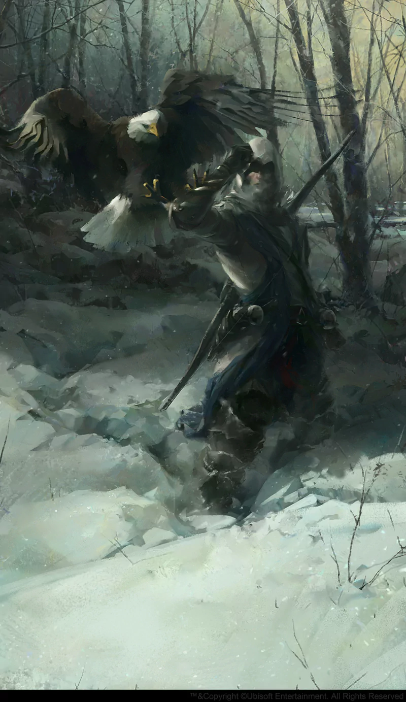  Connor &amp; Eagle by William Wu