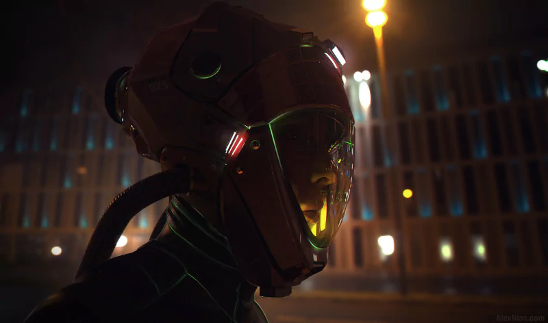  Emergency Hazmat Protective Suit by Alex Nice