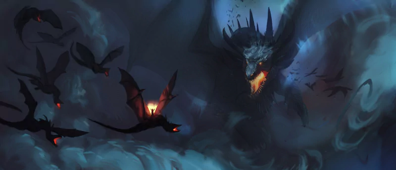  Ancalagon the Black by Jeanne Plounevez