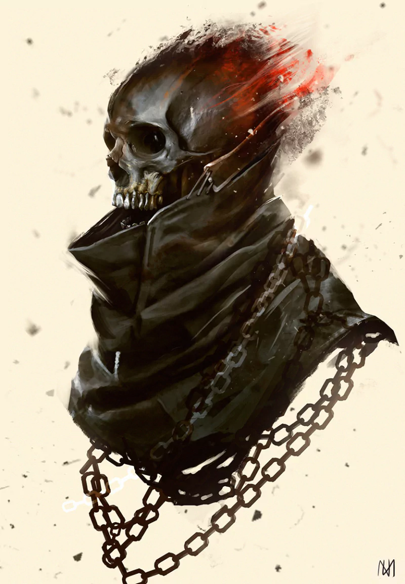 Comic Ghost Rider Image