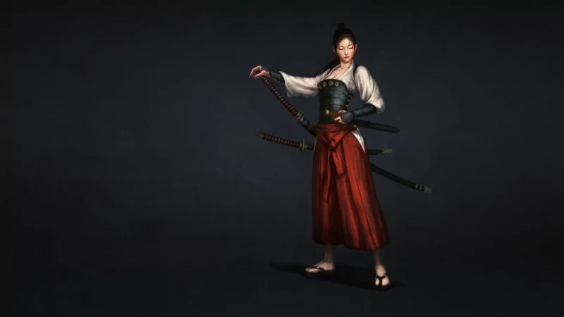  Japanese Woman Warrior