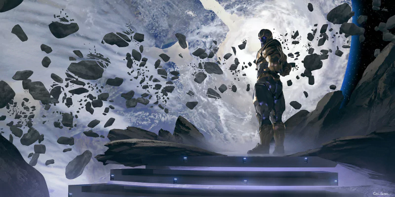 Comic Thanos Image