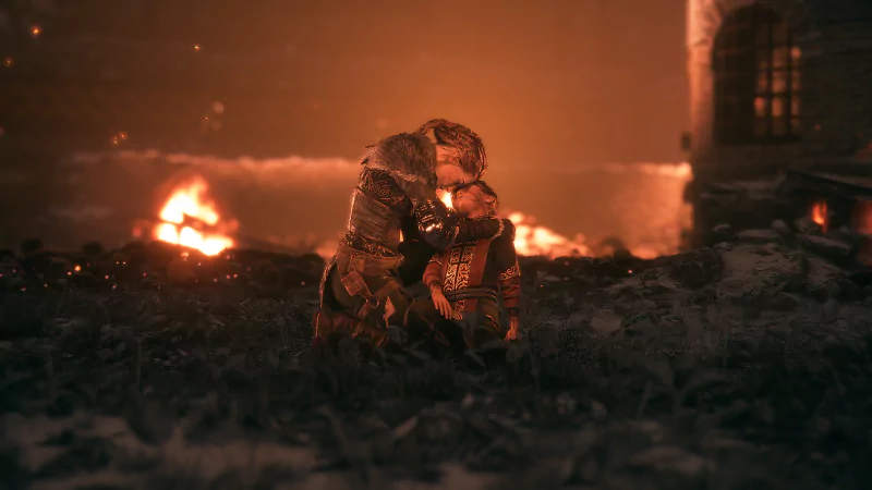  Amicia And Hugo \ Emotional and hard scene