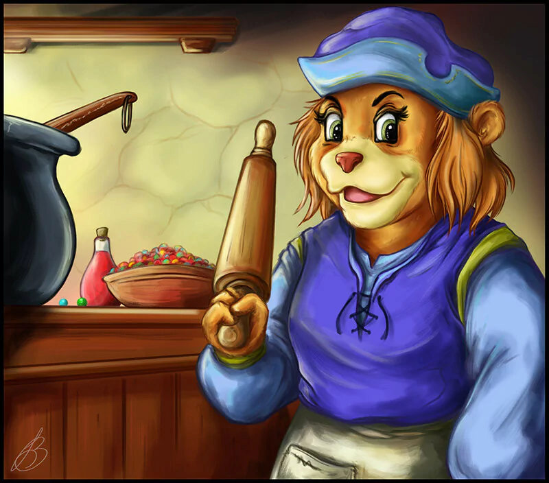 Grammi (Gummi Bears) TV Show Disney's Adventures of the Gummi Bears Image