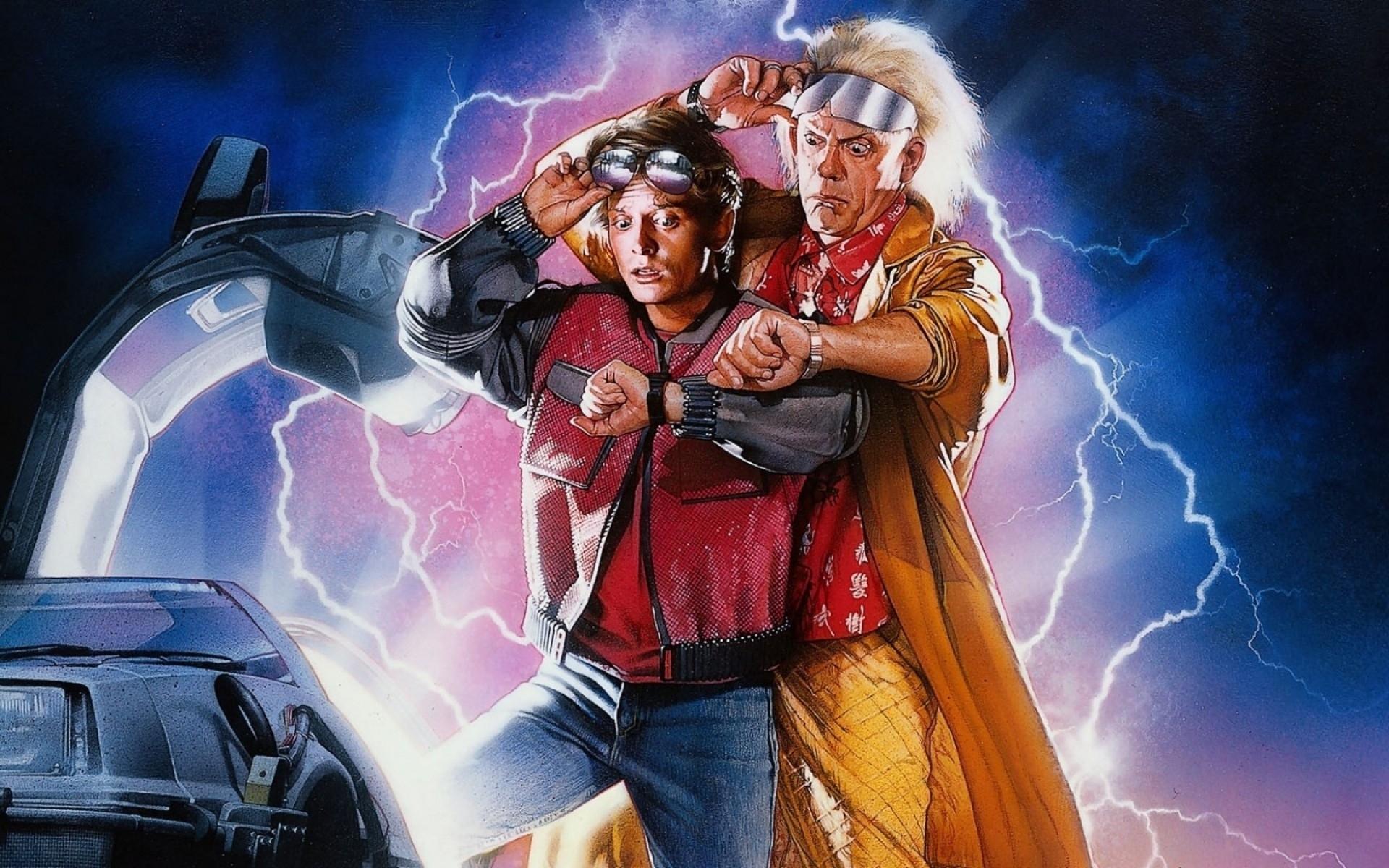 Back To The Future Art