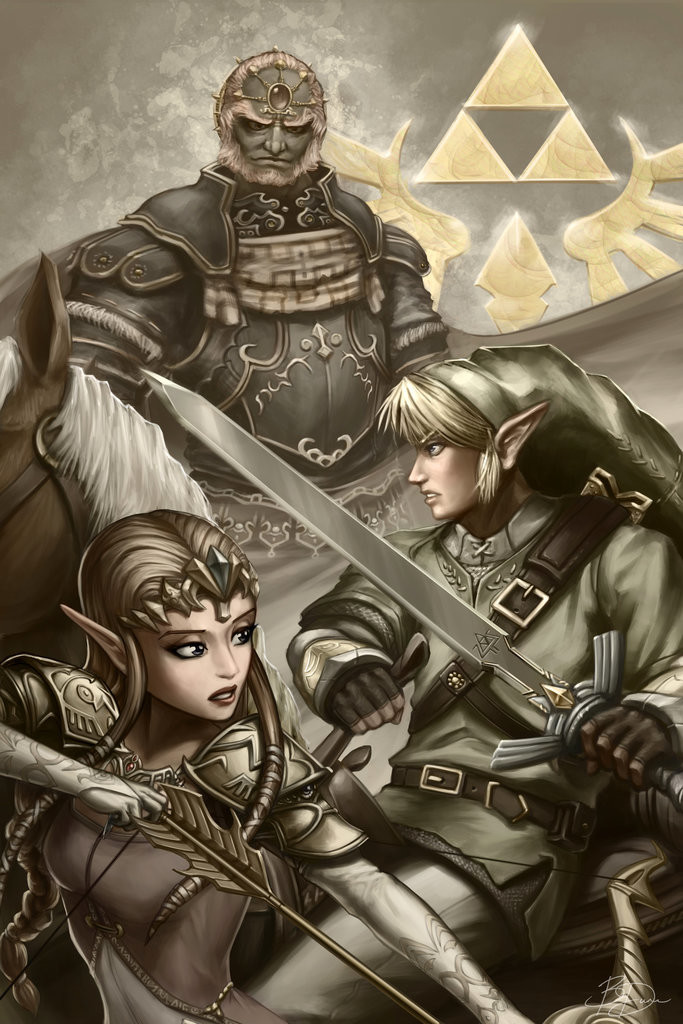 The Legend Of Zelda: Twilight Princess Art by Brandon Dunn