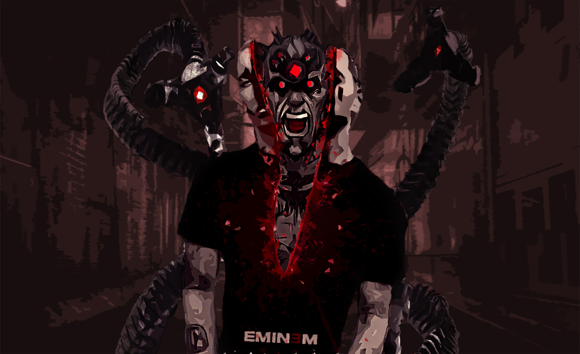 Eminem X Cyberpunk by Hunter34