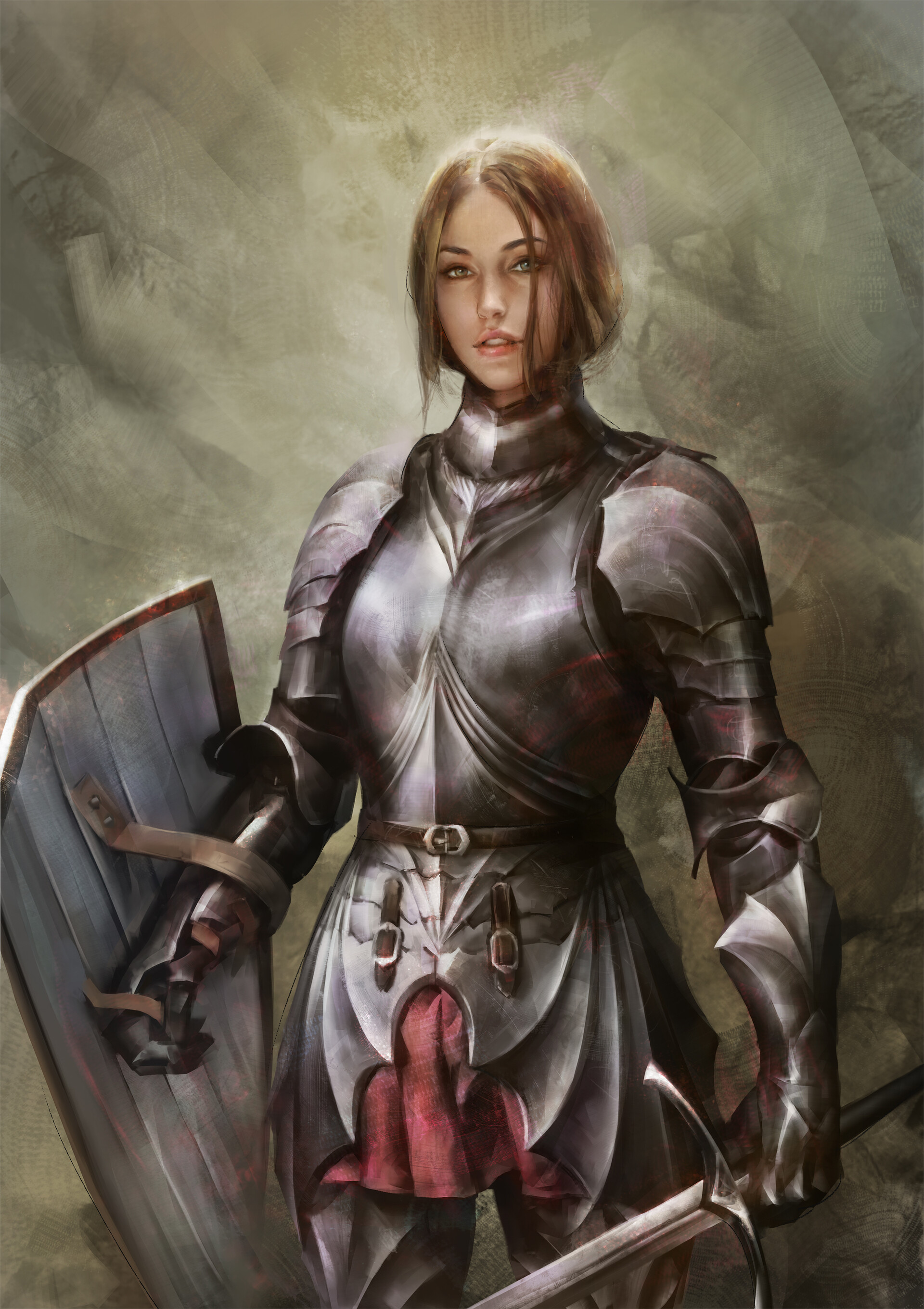 Fantasy Women Warrior Art by Tim Liu.
