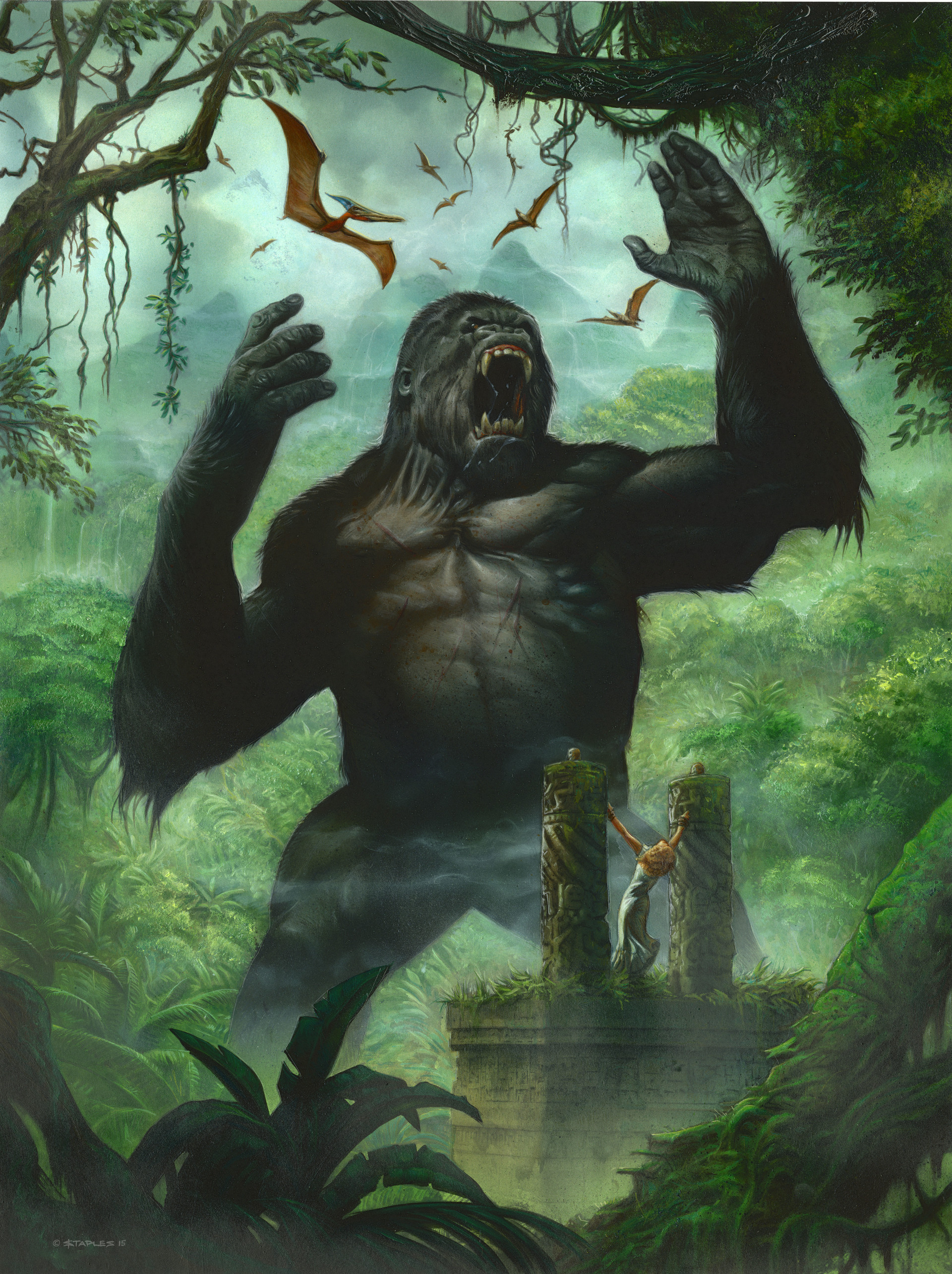 King Kong (2005) Art by Greg Staples