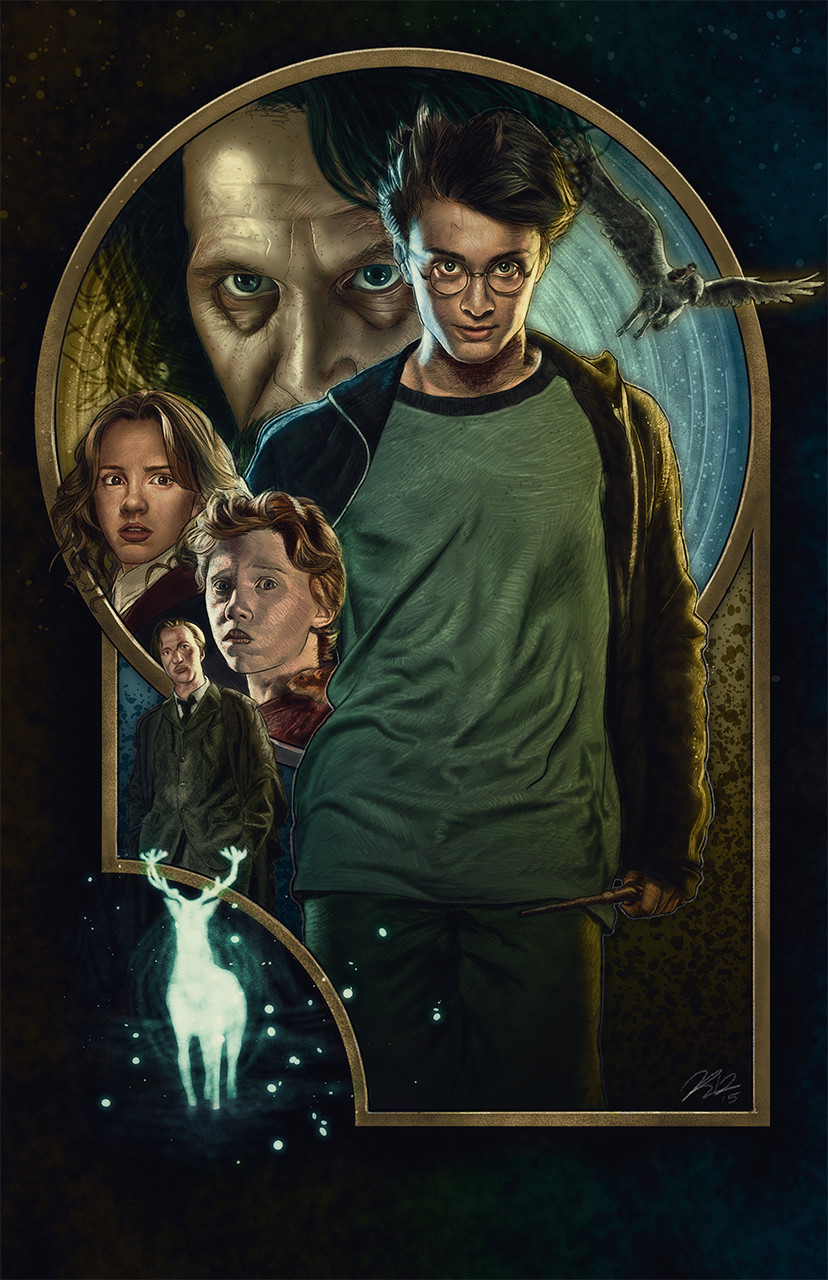 Harry Potter and the Prisoner of Azkaban Art by Kelvin Nguyen