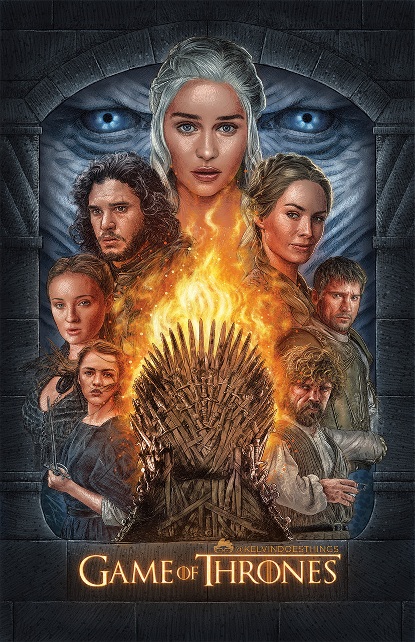 Game Of Thrones Art by Kelvin Nguyen