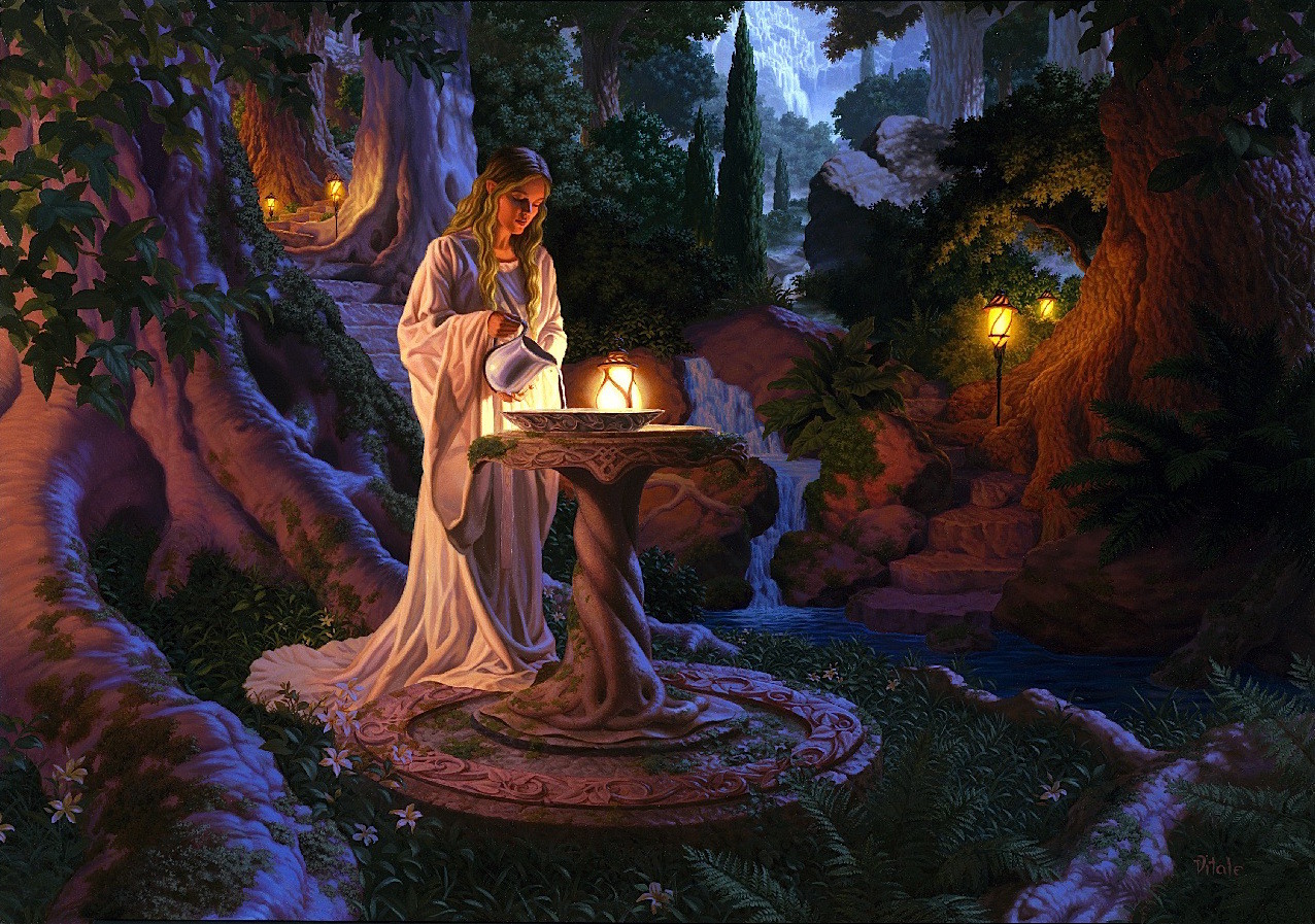 Fantasy Lord of the Rings Art by Raoul Vitale