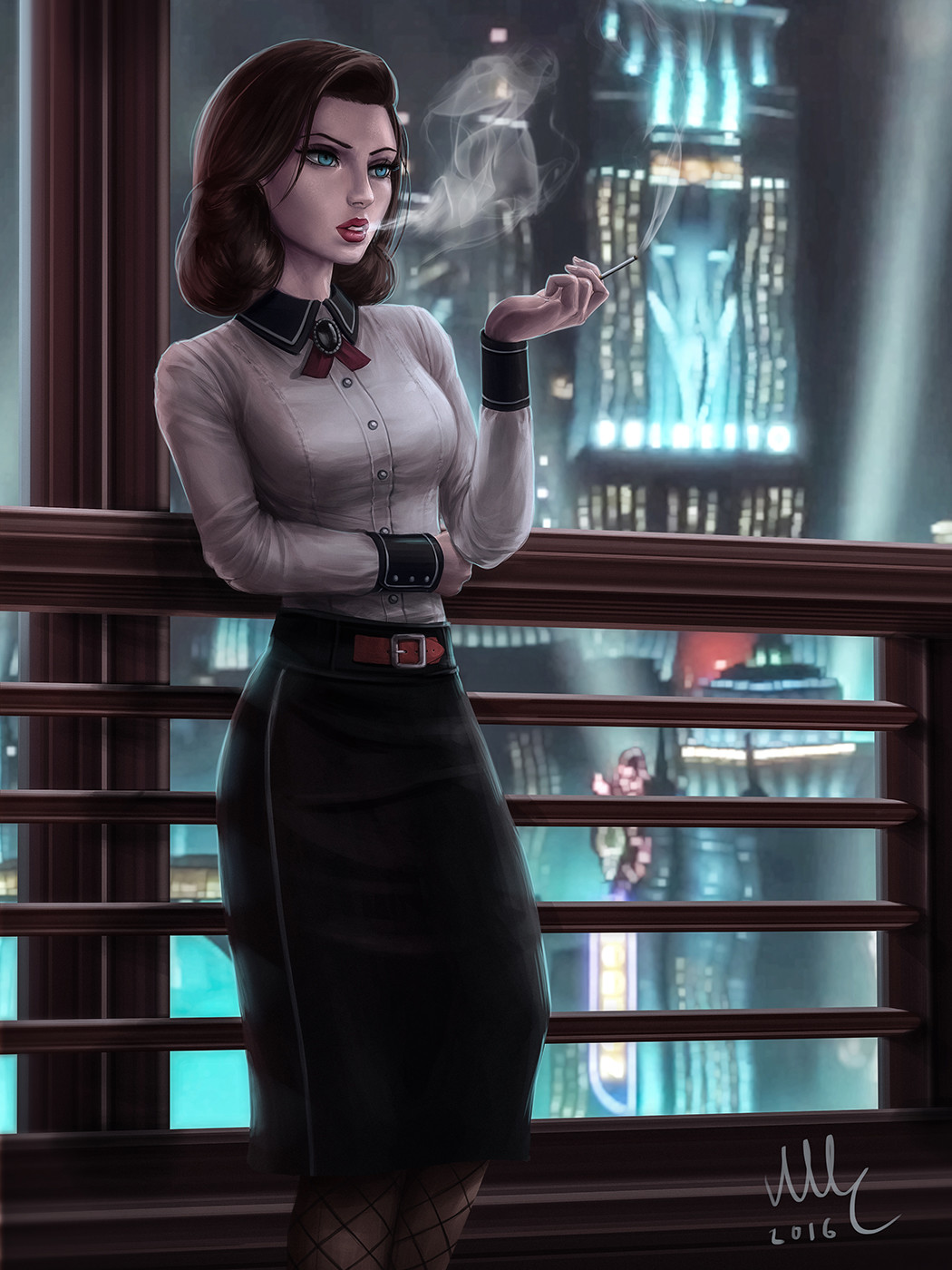 Elizabeth from Bioshock Infinite Art