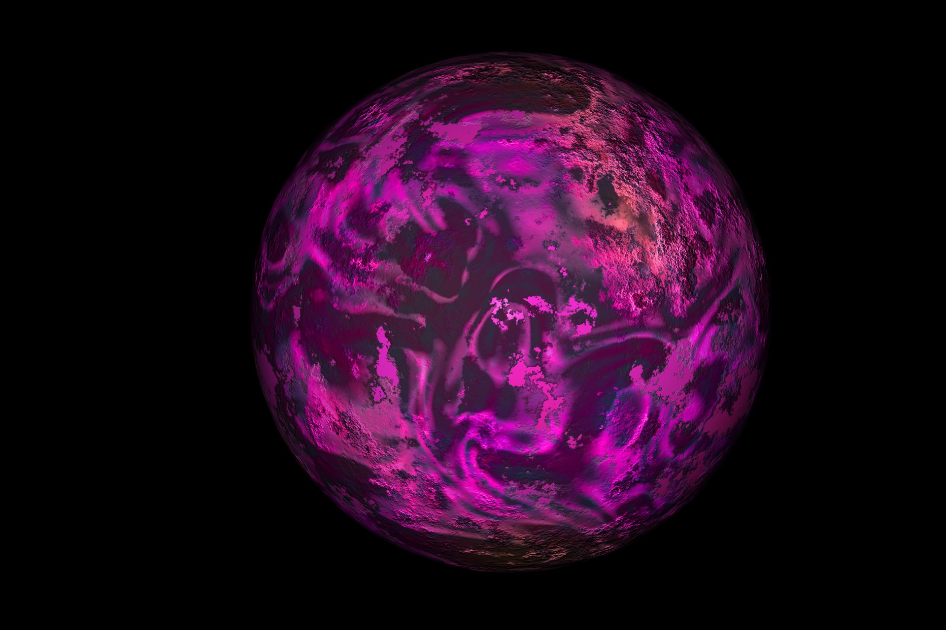 Download Violet Sci Fi Planet Art by Susanlu4esm