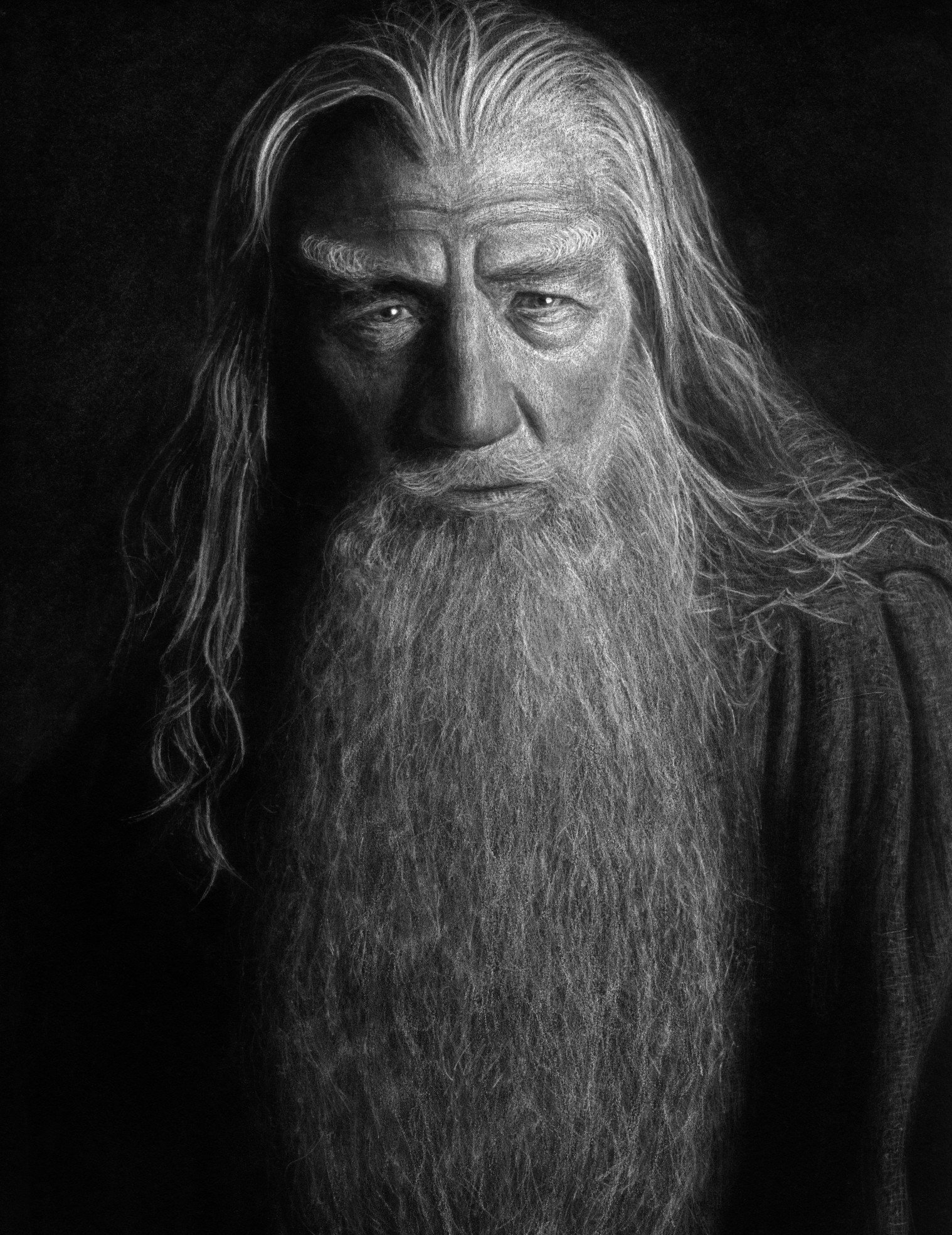 Download Ian McKellen Gandalf Fantasy The Lord Of The Rings Art