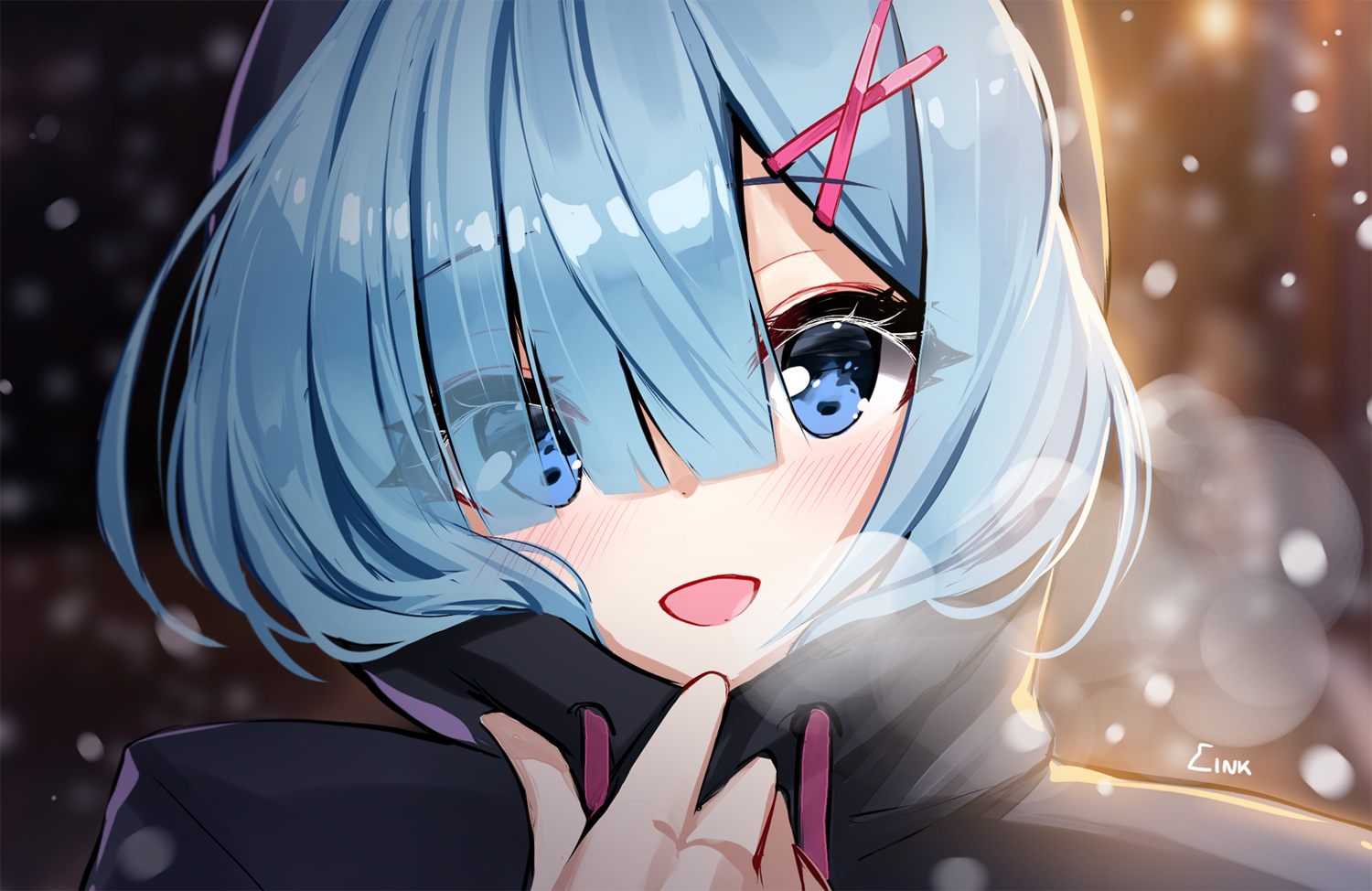 Rem’s Winter Glow – Re:Zero Anime Charm