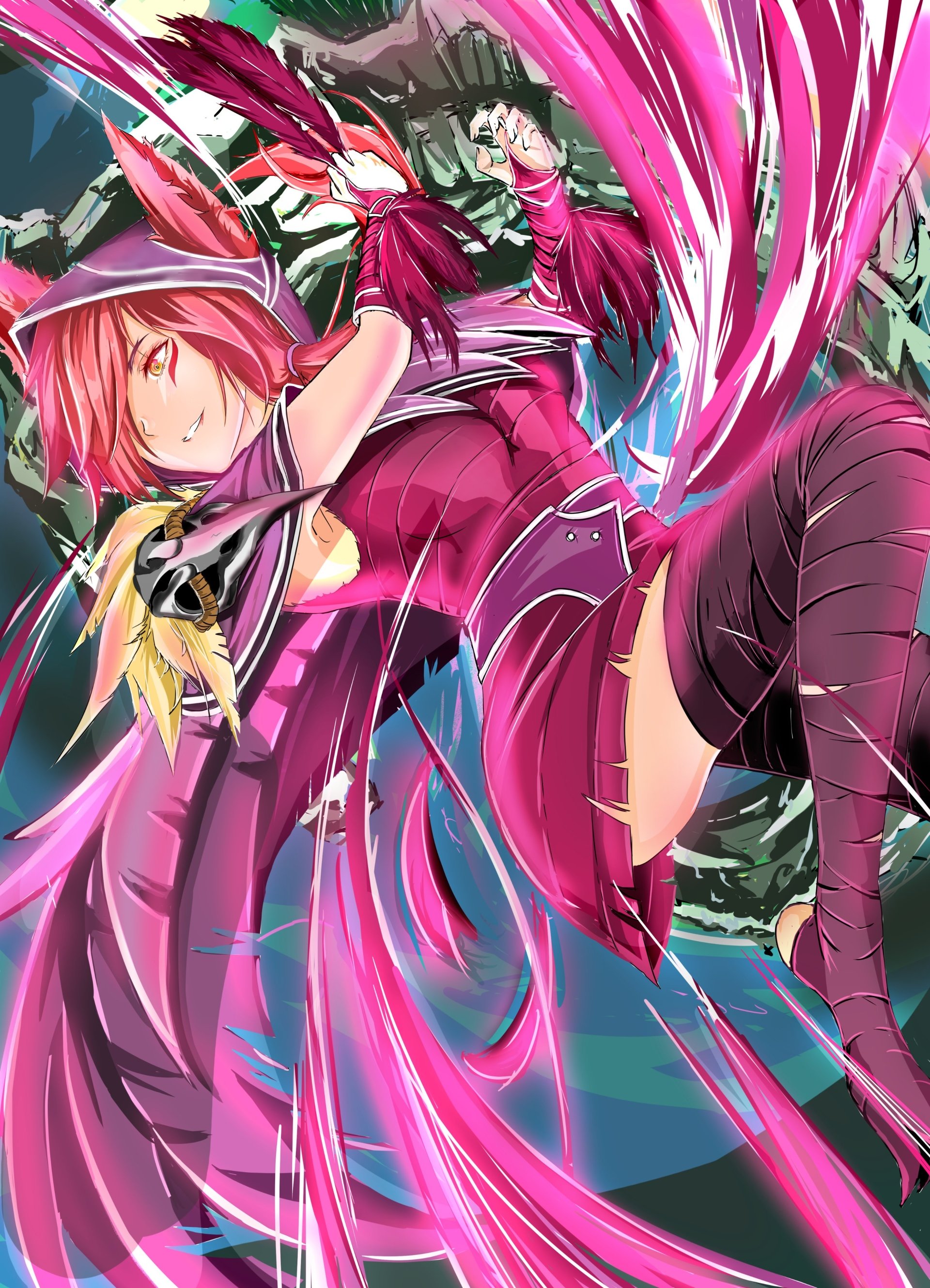 Download Xayah (League Of Legends) Video Game League Of Legends Art