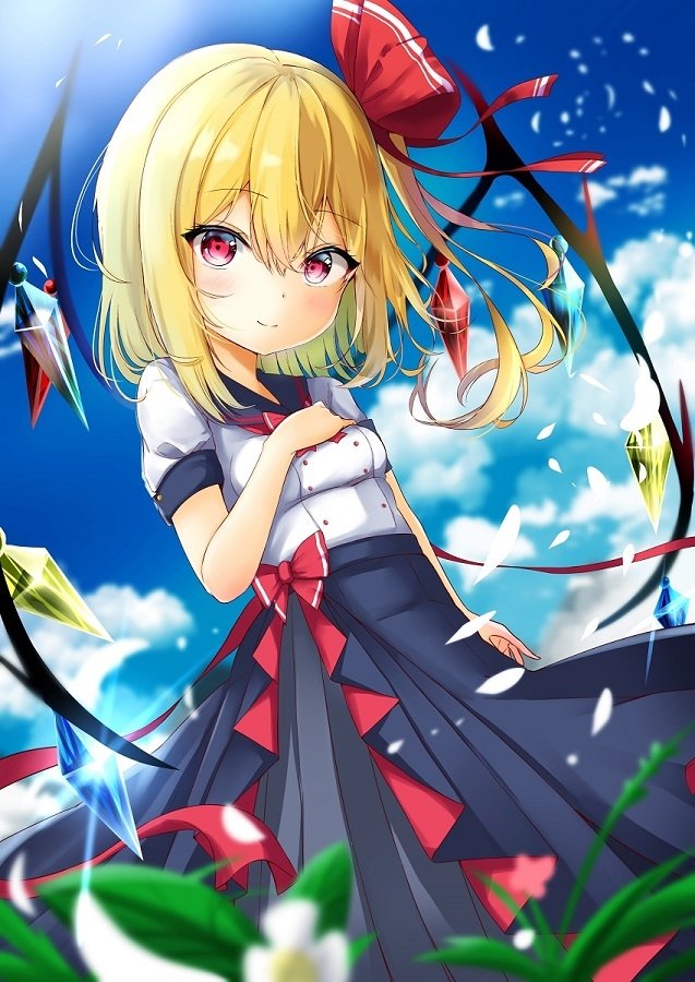 Download Flandre Scarlet Anime Touhou Art