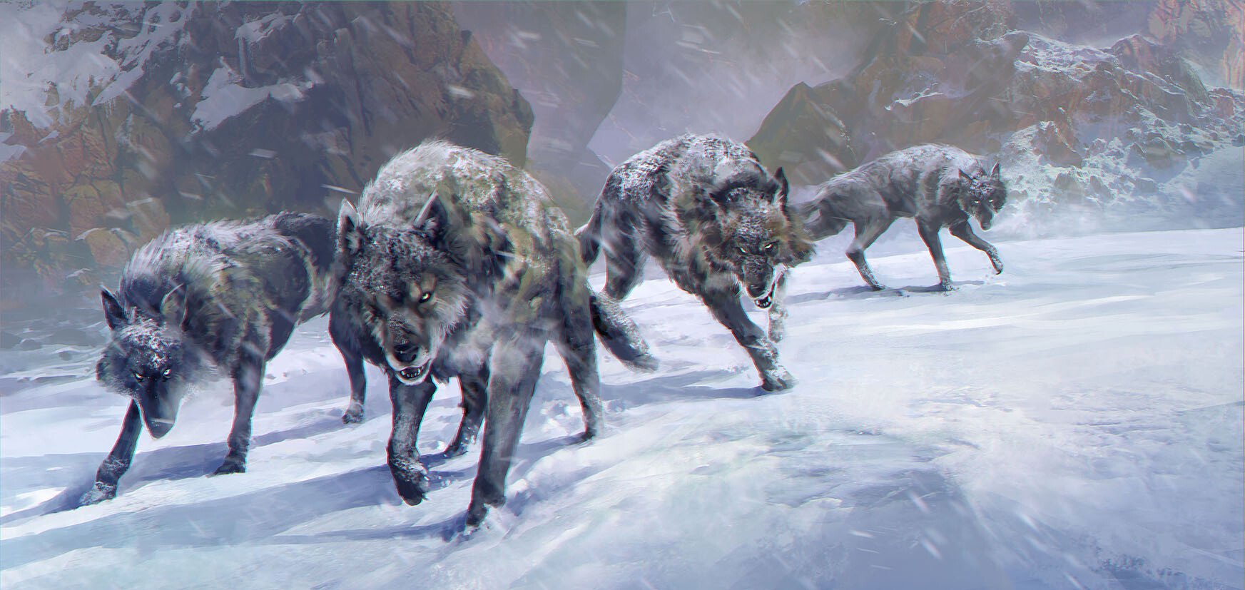 Wolf Art - ID: 124480 - Art Abyss