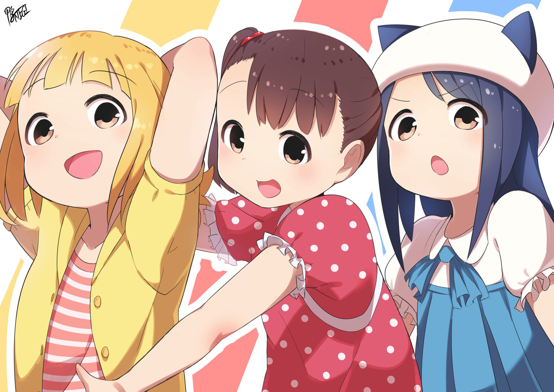 Download Anime Mitsuboshi Colors Art