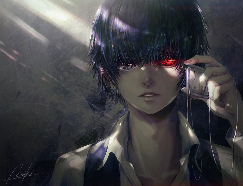 Ken Kaneki Anime Tokyo Ghoul Image