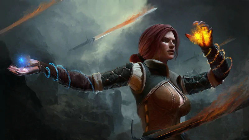 Triss Merigold video game The Witcher 3: Wild Hunt Image