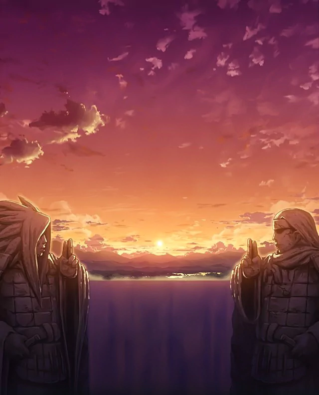 Madara Uchiha Hashirama Senju Anime Naruto Image