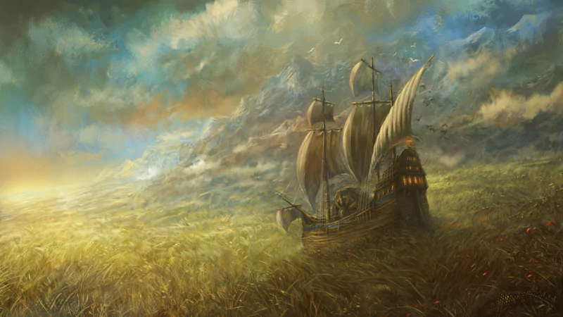  The Great Grass Sea by Sabin Boykinov