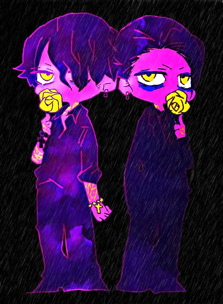rose twins rain Hazuki (lynch.) music lynch. Image