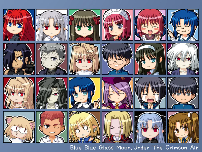 video game Melty Blood Image