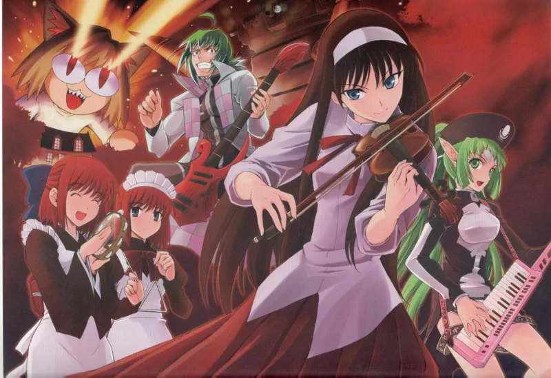 video game Melty Blood Image