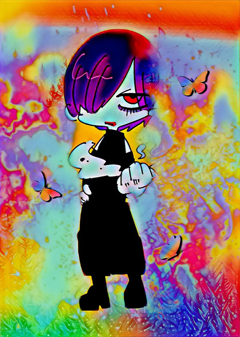 hologram butterfly Yuusuke (lynch.) music lynch. Image