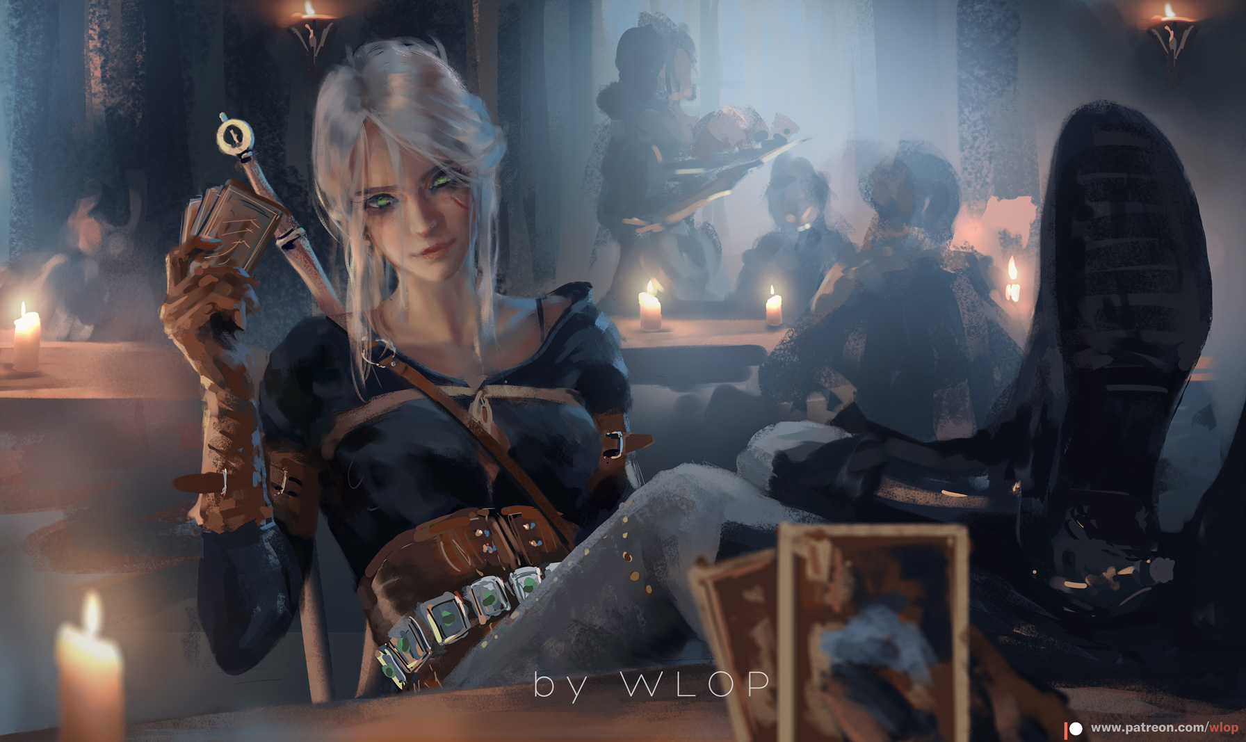The Witcher 3: Wild Hunt Art by Wang Ling