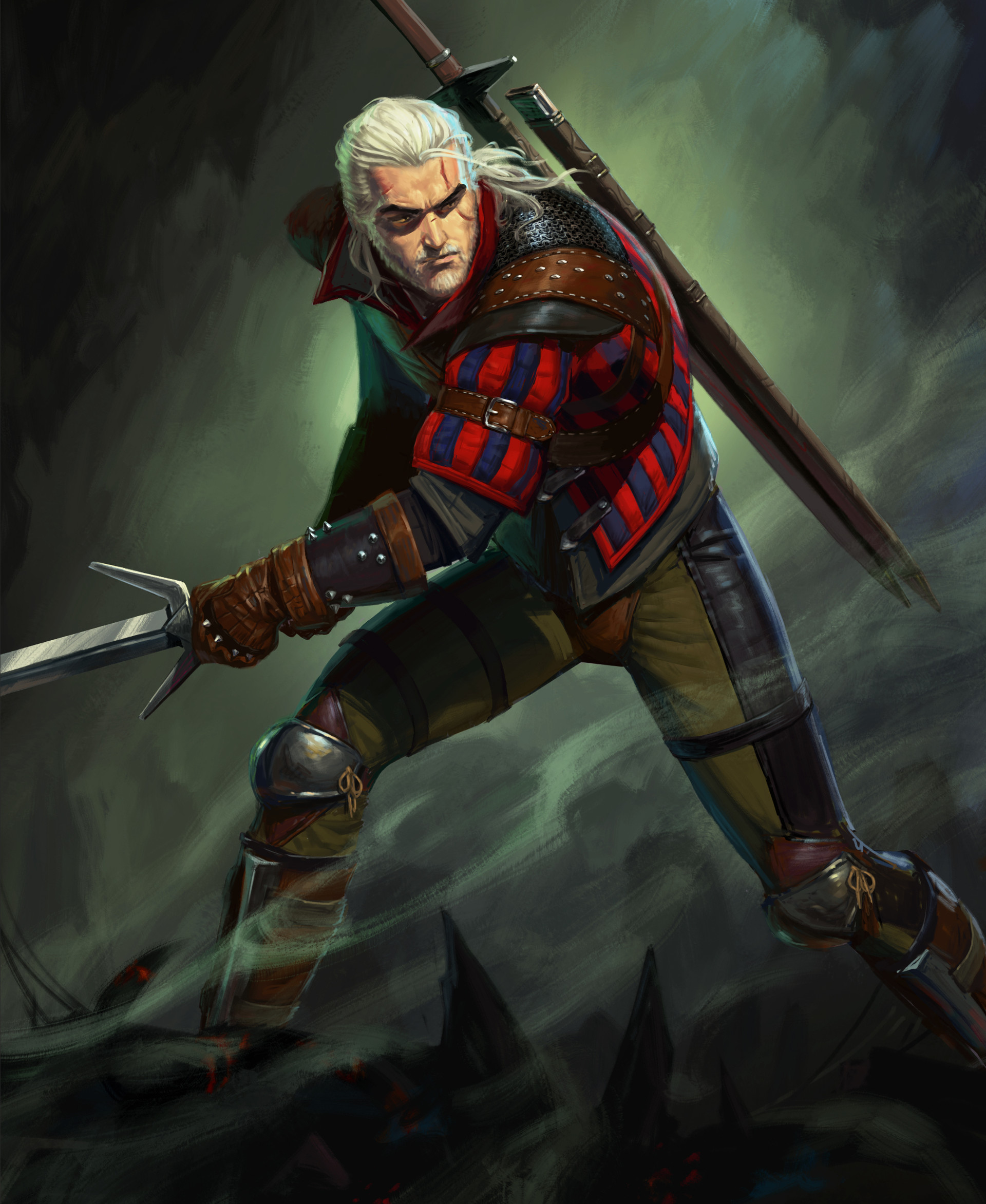 The Witcher 3: Wild Hunt Art by Nikita Volobuev