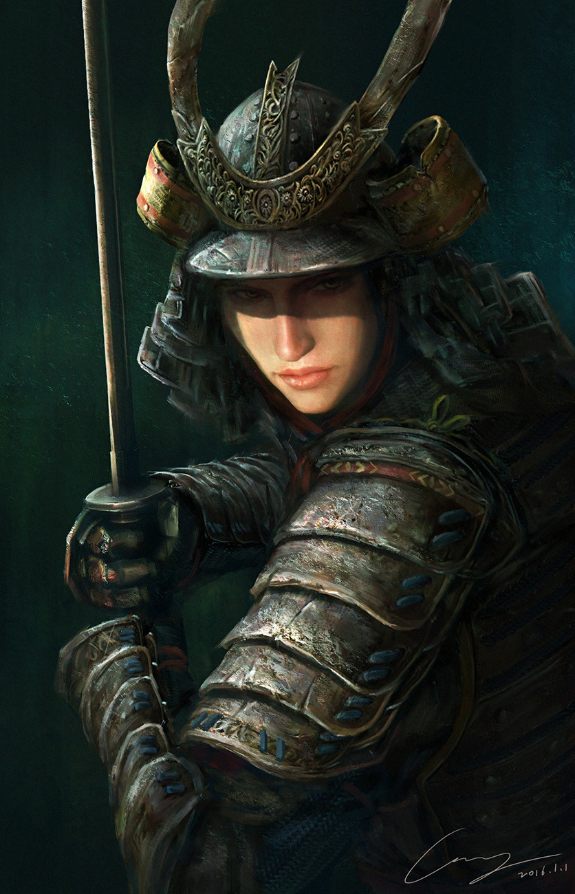 Female Warrior by Zhiyong Li