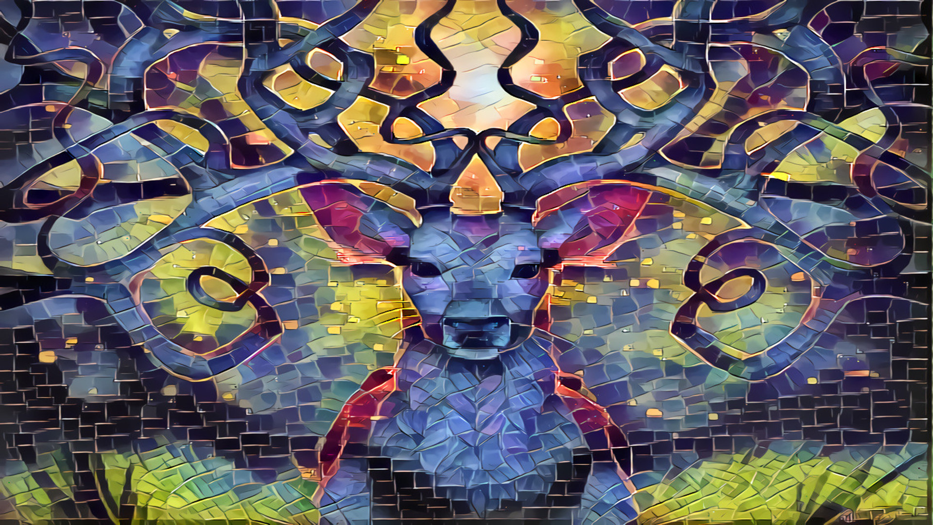 This is a creative piece of art which I created out of a simple deer image, hope u like it :) by NatureWorshiper