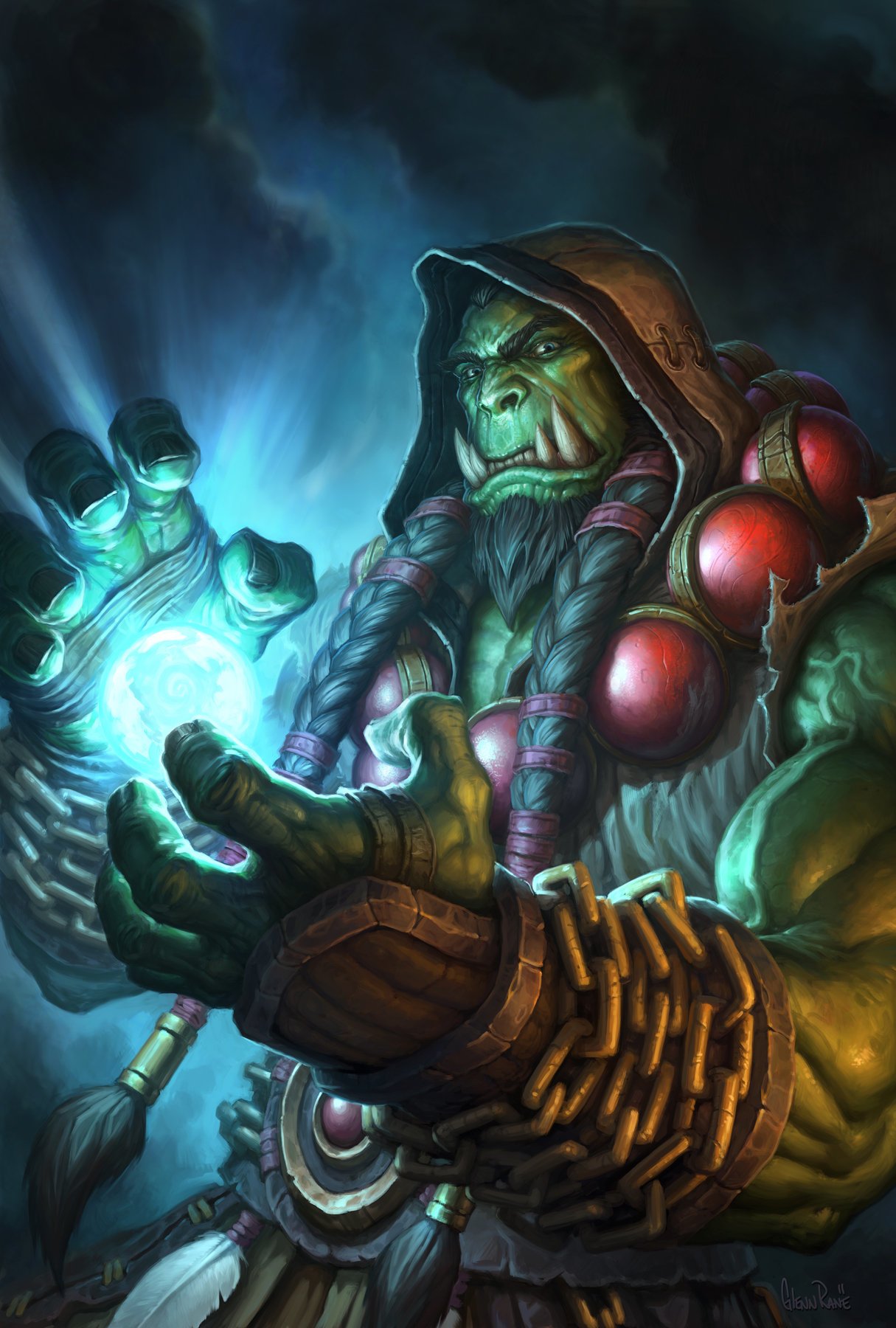 Download Thrall (World Of Warcraft) Video Game Hearthstone: Heroes Of Warcraft Art