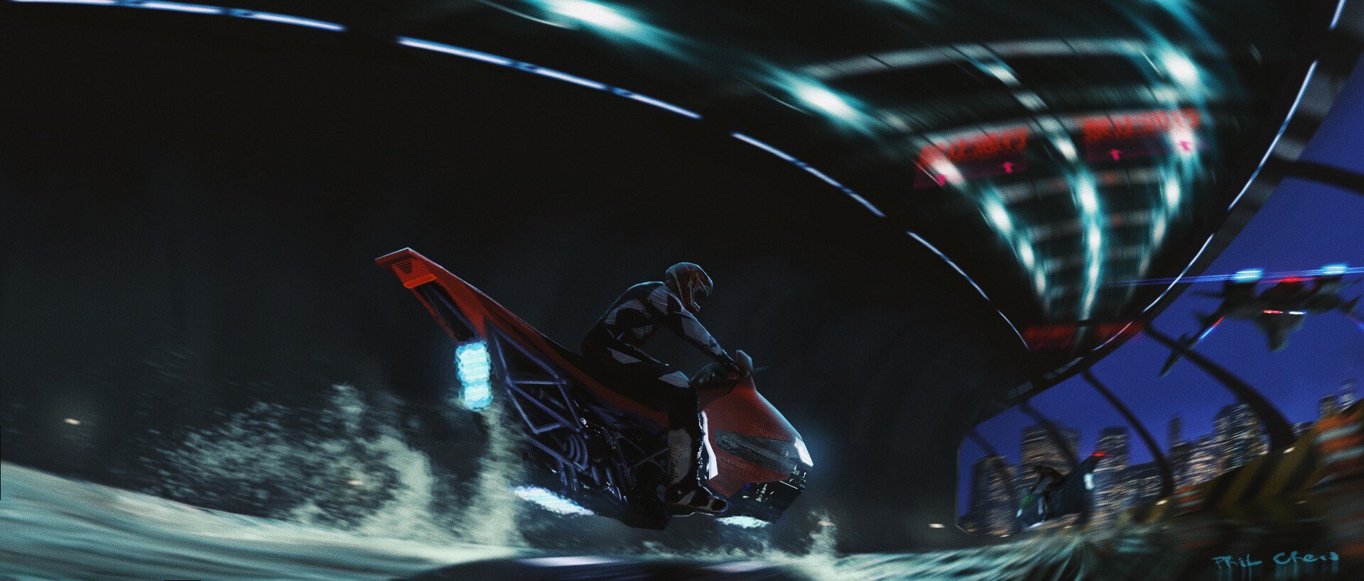 Download Futuristic Sci Fi Vehicle Art