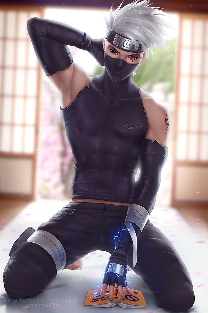 Download Kakashi Hatake Anime Naruto Art