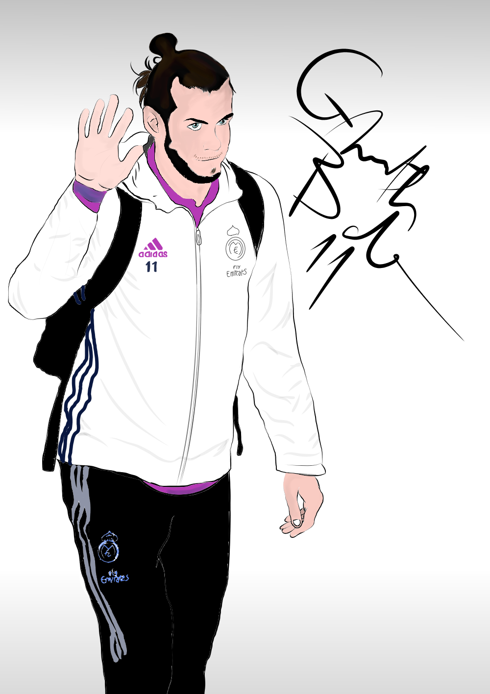 Gareth Bale Real Madrid by Moncef23dz