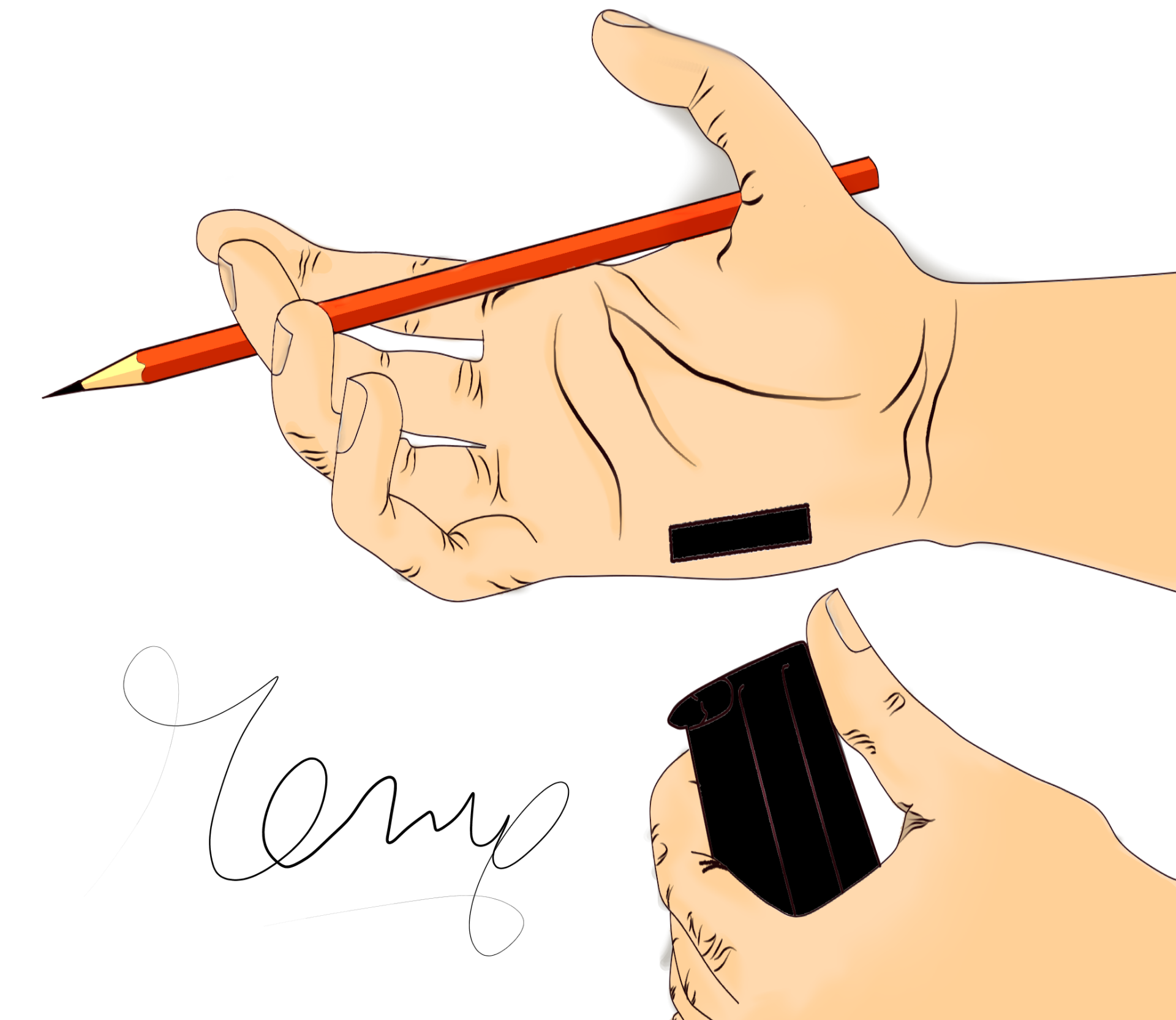 The Hands gun by Moncef23dz