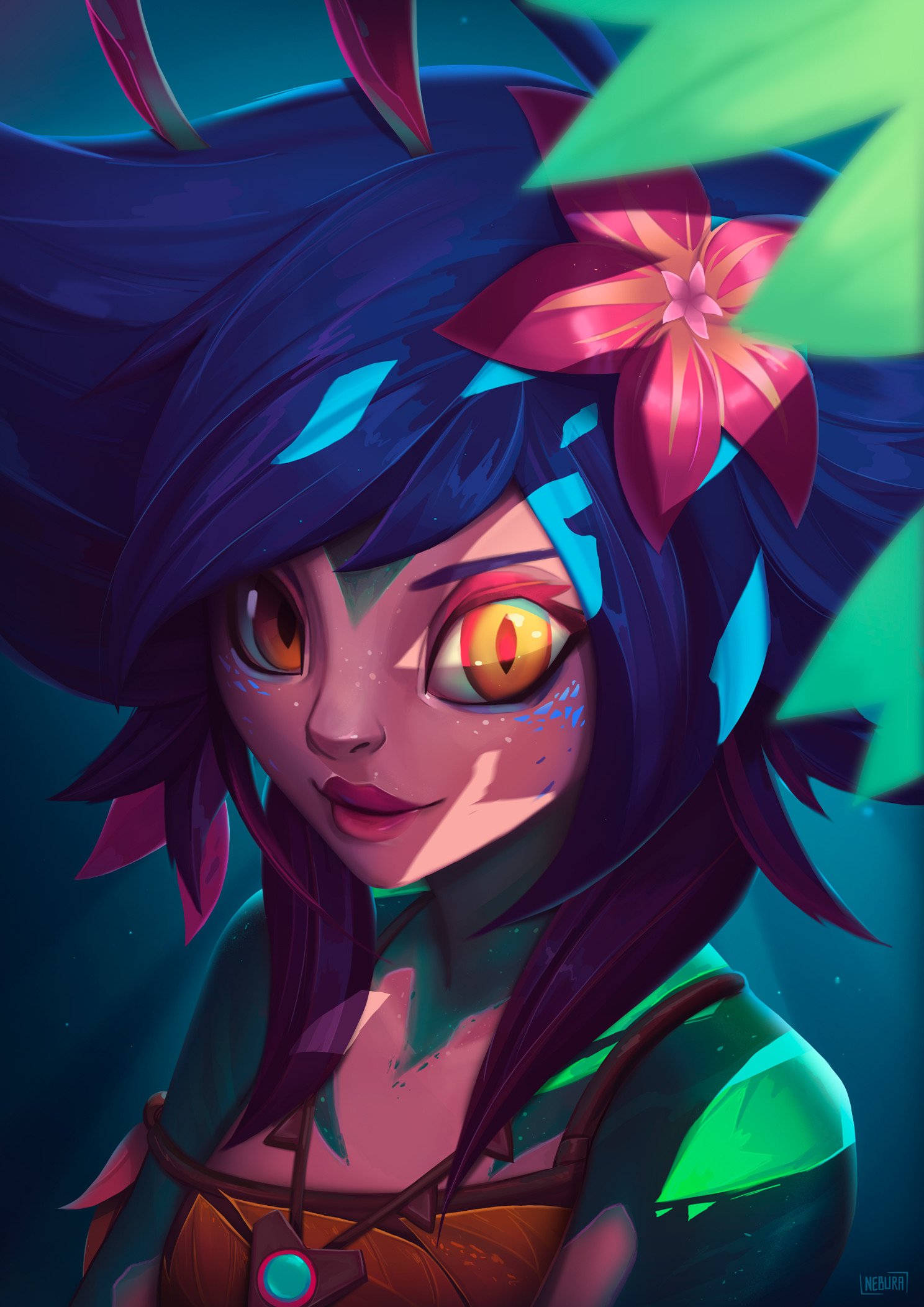 Download Neeko (League Of Legends) Video Game League Of Legends Art